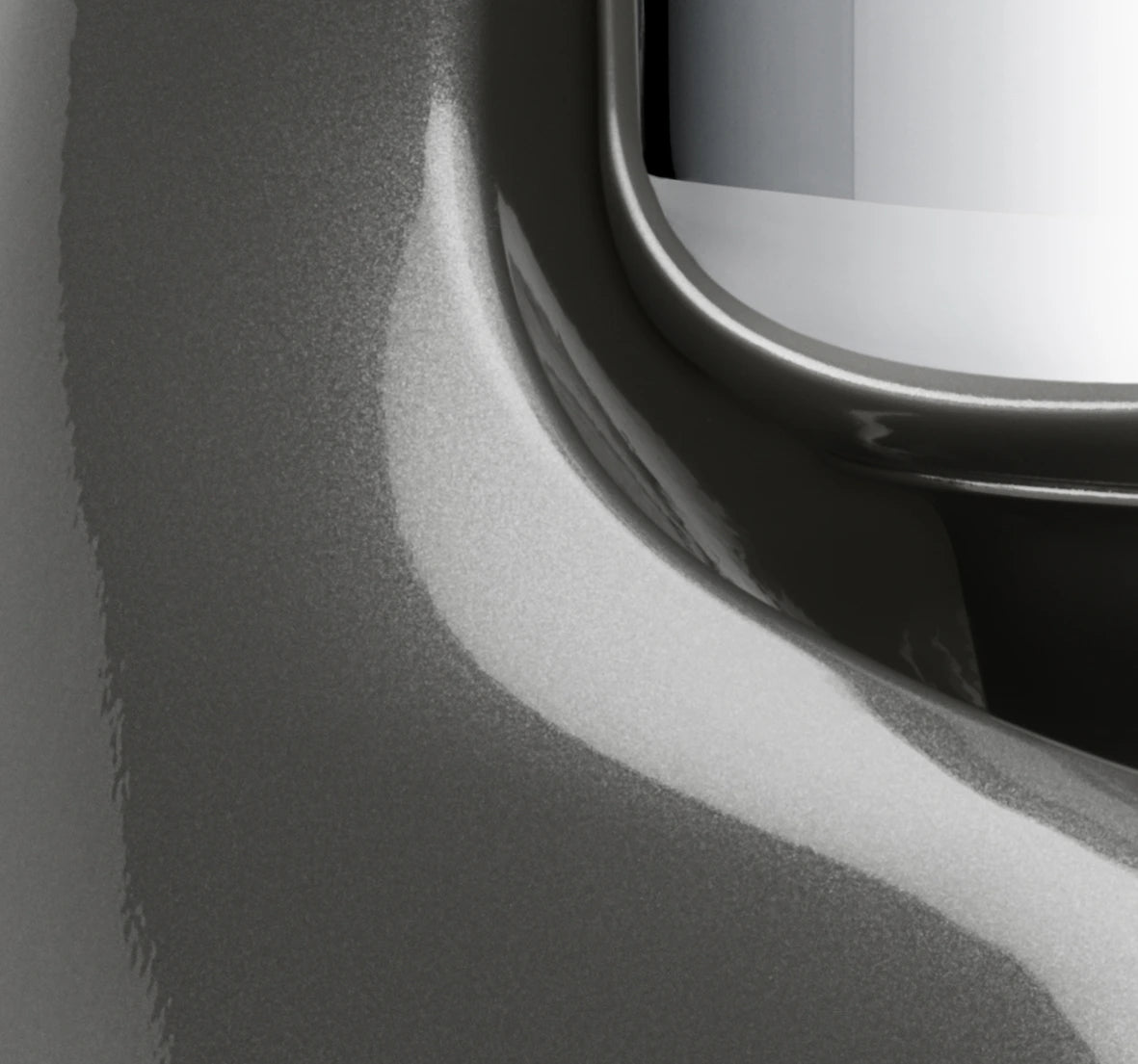 Close-up view of the Ankarsrum Assistent Original Stand Mixer in black-chrome (akm-6230-bc, gloss-finish), highlighting its premium build, powerful motor, and unique mixing bowl design for efficient dough kneading.