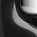 Close-up view of the Ankarsrum Assistent Original Stand Mixer in black-diamond (akm-6230-bd, gloss-finish), highlighting its premium build, powerful motor, and unique mixing bowl design for efficient dough kneading.