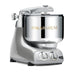 Buy the Ankarsrum Assistent Original Stand Mixer in jubilee-silver (akm-6230-js, gloss-finish) – a high-performance kitchen mixer designed for kneading and mixing dough with ease.