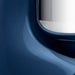 Close-up view of the Ankarsrum Assistent Original Stand Mixer in ocean-blue (akm-6230-ob, gloss-finish), highlighting its premium build, powerful motor, and unique mixing bowl design for efficient dough kneading.
