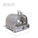 Dimensions of the Mont Alpi Portable Pizza & Roast-Ready Oven (MAPZ-SS ii), detailed for accurate sizing.