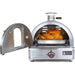 Mont Alpi Portable Pizza & Roast-Ready Oven (MAPZ-SS ii) in use, roasting a whole chicken with precise temperature control.