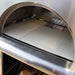 Interior view of the Pyro Kitchen Vera V2 Wood Fired Pizza Oven, highlighting its spacious cooking area and thick cordierite pizza stones.